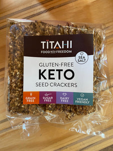 Gluten Free Seed Crackers