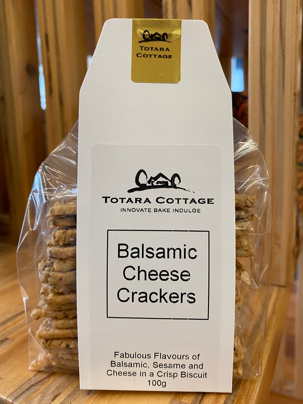 Balsamic Cheese Crackers